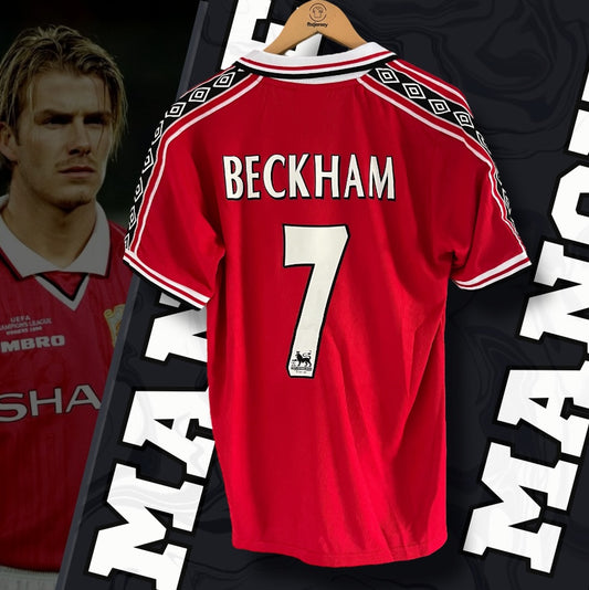Beckham, Man. Utd. Home 1998/99