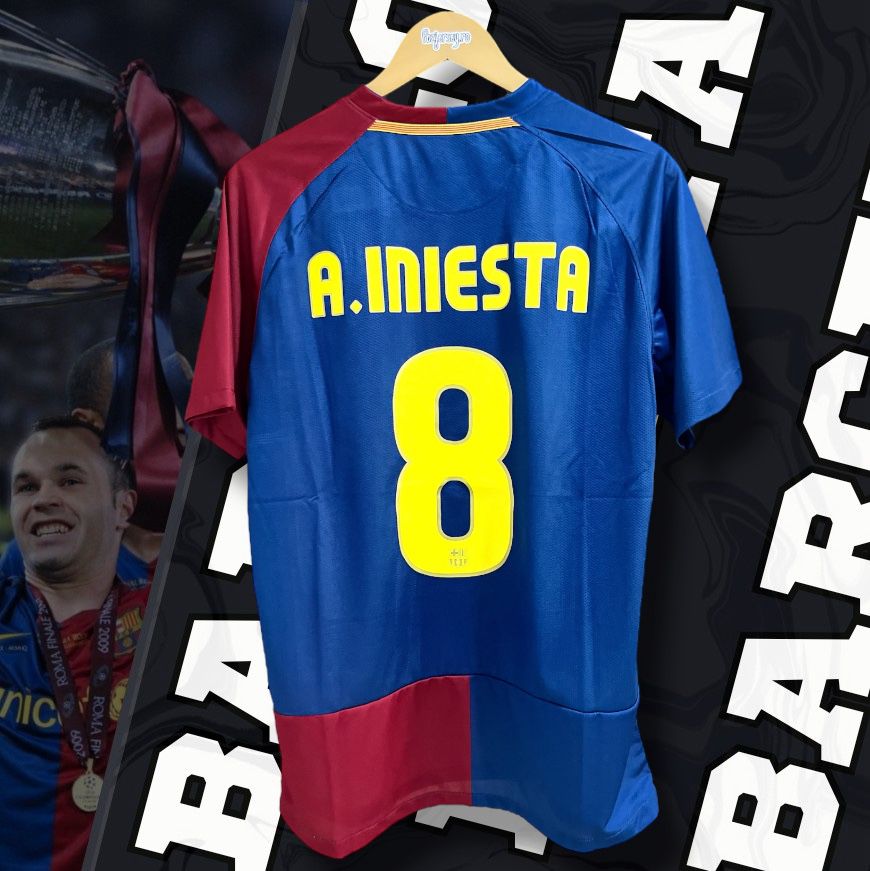 Iniesta, Barcelona Home 2008/09