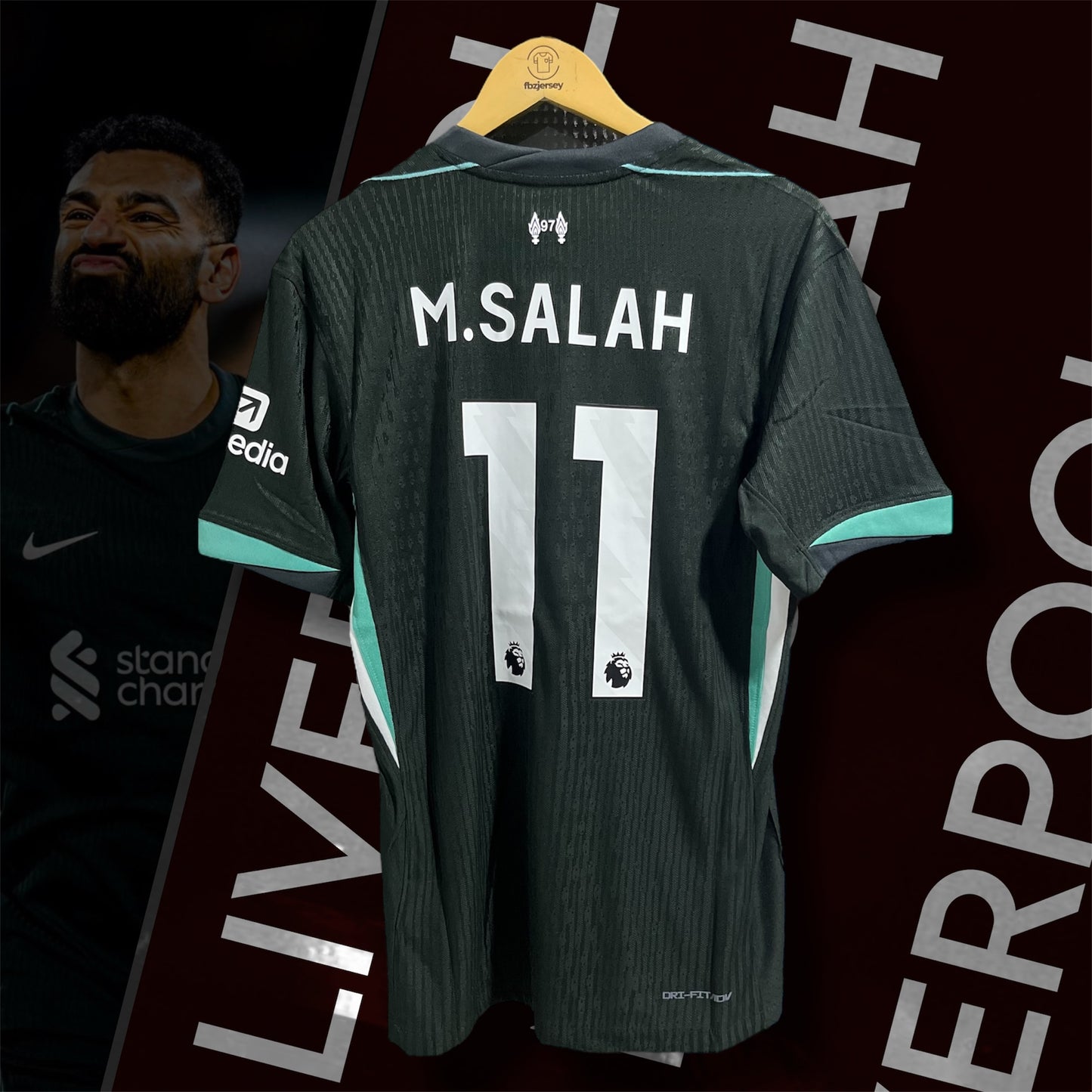 Salah, Liverpool Away 2024/25