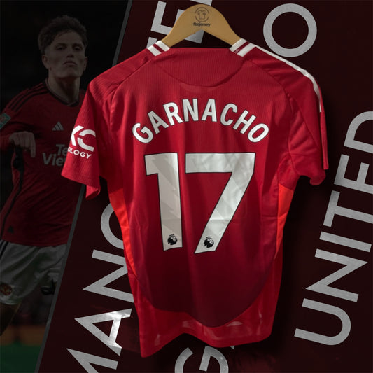 Garnacho, Manchester United Home 2024/25